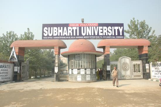 Swami Vivekanand Subharti University in Meerut city of Uttar Pradesh, Inida.